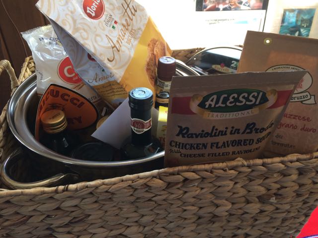  Italian Night Gift Basket with dozens of items from Micucci's (by Ester Knight)