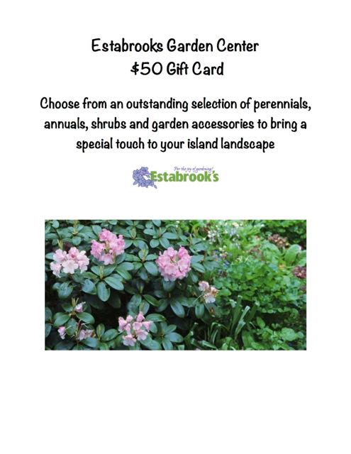 $50 Estabrooks Garden Center Gift Card