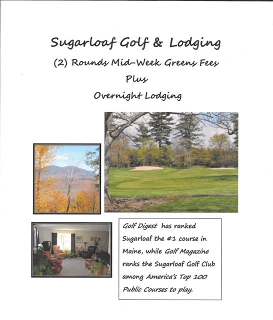 Sugarloaf Mid-Week Golf Plus: Lodging! donated by Sugarloaf & The Marions