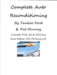 Complete Auto Detailing.  Pat Murray will pick up your vehicle at either CTC lot, have it spiffed up at Yankee Ford, and deliver back to the lot on the same day!