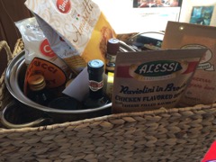  Italian Night Gift Basket with dozens of items from Micucci's (by Ester Knight)