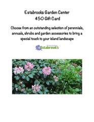 $50 Estabrooks Garden Center Gift Card