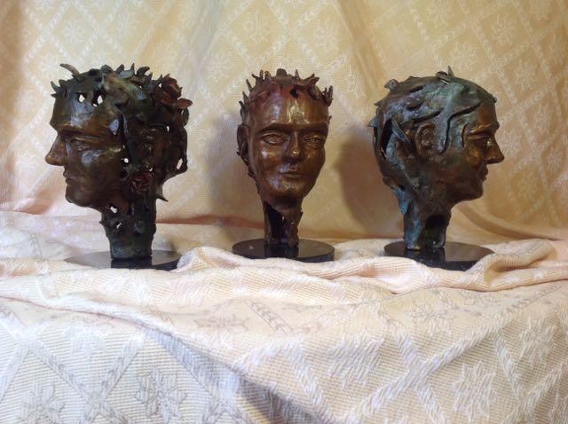 21 22 23 bronze heads earth fire water