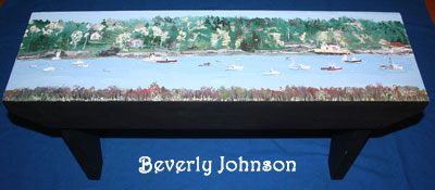 Bev Johnsons bench