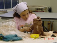 Anna M pottery