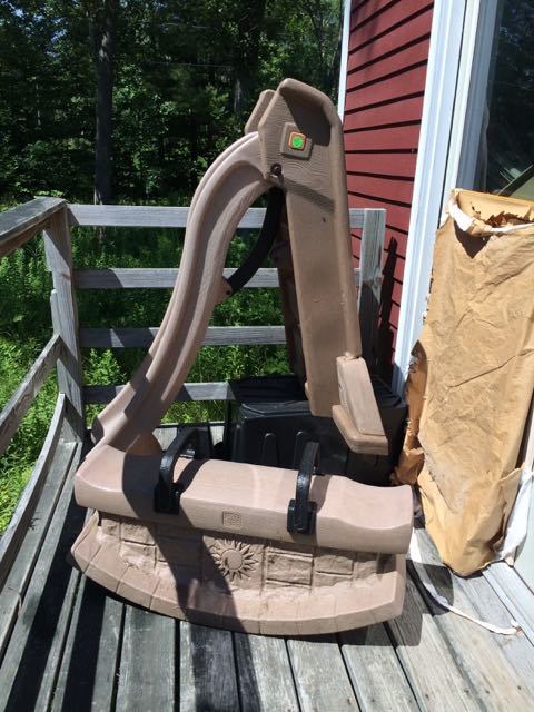 Slide & SeeSaw for the younger crowd