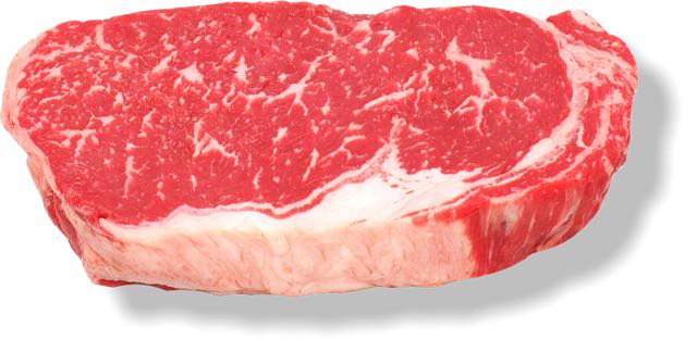 ..and here's an example of the Gourmet Cut Sirloin Strip Steaks...on ice and ready for the grill!